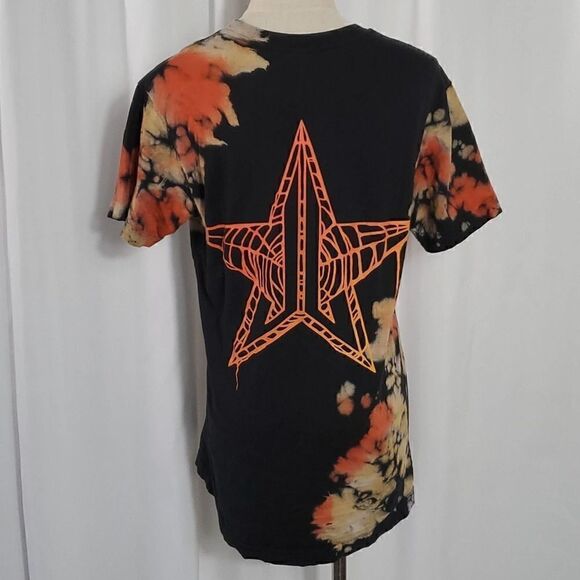 Jefree Star Cosmetics Black Tie Dye Logo Tee Shirt - Picture 7 of 7